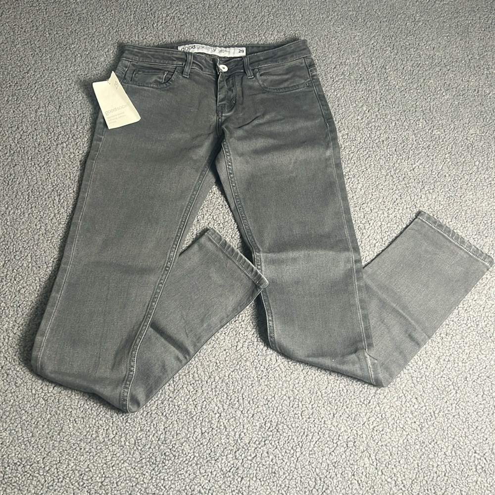 Good Society Womens Gray Skinny sz29/32 NWT